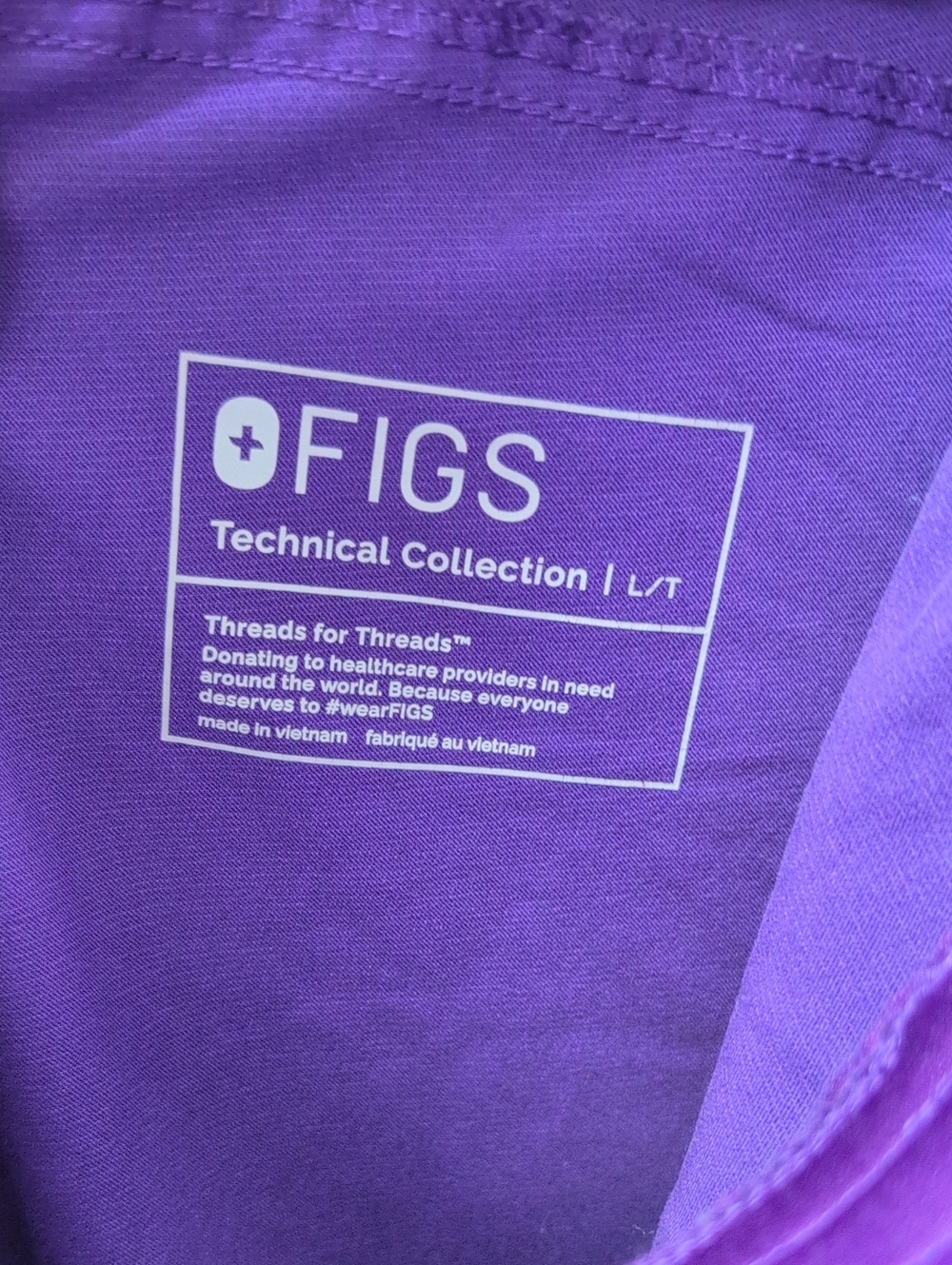 Figs Kade Scrub Pants Ultra Violet - Picture 4 of 6